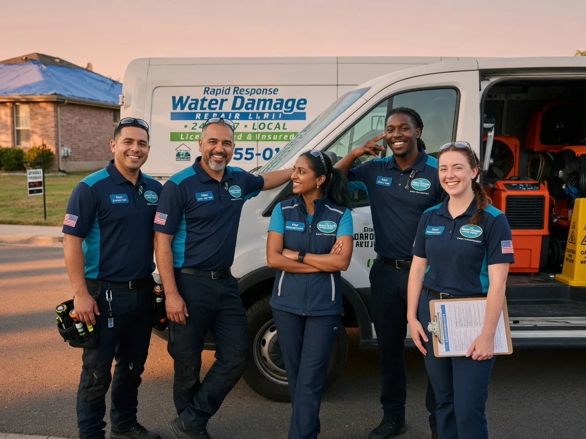 Water Damage Restoration company in Tioga, TX